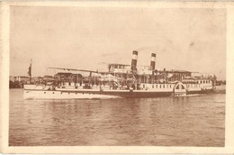 * T2 Szent Imre G?züzem? Oldalkerekes Személyhajó (exSas, ExFelszabadulás, ExIV. Károly) / Hungarian Passenger Steamship - Non Classés