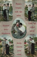 T2 WWI K.u.k. Military Romantic Art Postcard. O.K.W. 389. - Zonder Classificatie