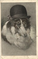 T2/T3 Dog Gentleman Smoking A Cigarette; H. Christ Vienne Nr. 191 (EK) - Unclassified