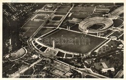 T2/T3 Berlin, Reichssportfeld / Olympic Stadium + 1936 Berlin Olympia Stadion XI. Olympiade, Swastika So. Stpl. (EK) - Non Classés