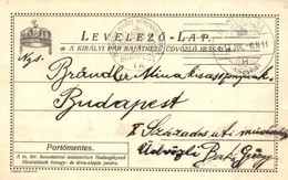 T2/T3 IV Károly és Zita. A Királyi Pár Saját Kez? üdvözl? írása. IV Károly Koronázásának Napján / Written Greeting Of Ch - Unclassified