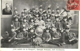 T2 'Les Cadets De La Hongrie', Georges Krecsan, Chef D'orchestre / The Cadets Of Hungary, Hungarian Boys Music Band, TCV - Non Classés