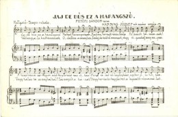 * T2 Jaj De Bús Ez A Harangszó! Hartung József Van Zenész Kiadása / Hungarian Music Sheet, '1938 Léva Visszatért' So. St - Ohne Zuordnung