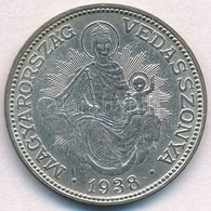 1938. 2P Ag 'Madonna' T:2 Patina
Adamo P7 - Ohne Zuordnung