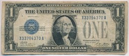Amerikai Egyesült Államok 1929-1932. 1$ 'Walter Orr Woods - Andrew William Mellon' Kék Pecsét T:III- T?ly.
USA 1929-1932 - Ohne Zuordnung