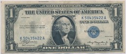 Amerikai Egyesült Államok 1935-1945. (1935) 1$ 'Silver Certificate - Kisméret?', Kék Pecsét, 'William Alexander Julian - - Non Classés