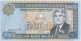 Türkmenisztán 2000. 10.000M T:I Nyomdai Papírránc
Turkmenistan 2000. 10.000 Manat C:F Printing Crease - Non Classés