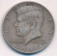 Amerikai Egyesült Államok 1964. 1/2$ Ag 'Kennedy' T:2 USA 1964. 1/2 Dollar Ag 'Kennedy' C:XF Krause KM#202 - Non Classificati