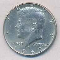 Amerikai Egyesült Államok 1968. 1/2$ Ag 'Kennedy' T:1-
USA 1968. 1/2 Dollar Ag 'Kennedy' C:AU - Ohne Zuordnung