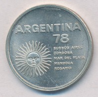 Argentína 1977. 1000P Ag '1978-as Labdarúgó Világkupa' T:1-
Argentina 1977. 1000 Pesos Ag '1978 World Soccer Championshi - Zonder Classificatie