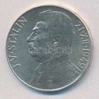 Csehszlovákia 1949. 50K Ag 'Sztálin' Magyar Nyelv? Tanúsítvánnyal T:1-,2
Czechoslovakia 1949. 50 Korun Ag 'Stalin' With  - Ohne Zuordnung