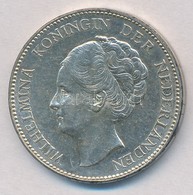 Hollandia 1940. 1G Ag 'I. Vilma' T:1-
Netherlands 1940. 1 Gulden Ag 'Wilhelmina I' C:AU - Ohne Zuordnung