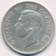 Kanada 1951. 50c Ag 'VI. György' T:1-,2
Canada 1951. 50 Cents Ag 'George VI' C:AU,XF - Unclassified