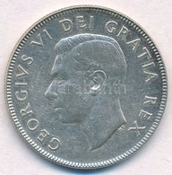 Kanada 1952. 50c Ag 'VI. György' T:1-,2
Canada 1952. 50 Cents Ag 'George VI' C:AU,XF - Ohne Zuordnung