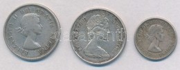 Kanada 1960. 25c Ag + 1963. 10c Ag + 1967. 25c Ag T:2,2-
Canada 1960. 25 Cents Ag + 1963. 10 Cents Ag + 1967. 25 Cents A - Ohne Zuordnung