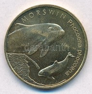 Lengyelország 2004. 2Zl Sárgaréz 'Barna Delfin' T:1 
Poland 2004. 2 Zlotych Brass 'Harbor Porpoise' C:UNC 
Krause Y#464 - Non Classés