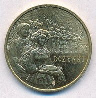 Lengyelország 2004. 2Zl Sárgaréz 'Arató Pár' T:1 
Poland 2004. 2 Zlotych Brass 'Harvesting Couple' C:UNC 
Krause Y#507 - Unclassified
