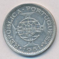 Sao Tomé és Principé 1951. 10Esc Ag T:2
Saint Thomas & Prince Islands 1951. 10 Escudos Ag C:XF
Krause KM#14 - Ohne Zuordnung