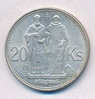 Szlovákia 1941. 20K Ag 'Cirill és Metód' T:1-,2 Kis Ph., Kis Patina
Slovakia 1941. 20 Korun Ag 'St. Kyrill And St. Metho - Ohne Zuordnung
