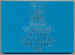 Falkland-szigetek 1974. 1/2c-10c (5xklf) Forgalmi Sor Dísztokban T:BU Kis Patina
Falkland Islands 1974. 1/2 Cent - 10 Ce - Ohne Zuordnung