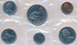 Kanada 1970. 1c-1$ (6xklf) Forgalmi Sor Lezárt Fóliában T:BU
Canada 1970. 1 Cent - 1 Dollar (6xdiff) Coin Set In Sealed  - Unclassified