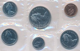 Kanada 1971. 1c-1$ (6xklf) Forgalmi Sor Lezárt Fóliában T:BU
Canada 1971. 1 Cent - 1 Dollar (6xdiff) Coin Set In Sealed  - Unclassified