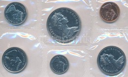 Kanada 1972. 1c-1$ (6xklf) Forgalmi Sor Lezárt Fóliában T:BU
Canada 1972. 1 Cent - 1 Dollar (6xdiff) Coin Set In Sealed  - Unclassified