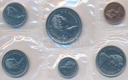 Kanada 1973. 1c-1$ (6xklf) Forgalmi Sor Lezárt Fóliában T:BU
Canada 1973. 1 Cent - 1 Dollar (6xdiff) Coin Set In Sealed  - Unclassified