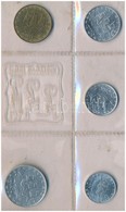San Marino 1976. 1L - 20L (5xklf) Forgalmi Szett, Fólia Tokban T:1-
San Marino 1976. 1 Lira - 20 Lire (5xdiff), Coin Set - Unclassified