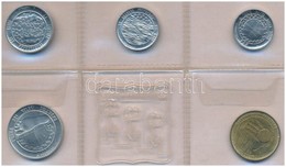 San Marino 1977. 1L - 20L (5xklf) Forgalmi Szett, Fólia Tokban T:1-
San Marino 1977. 1 Lira - 20 Lire (5xdiff), Coin Set - Unclassified