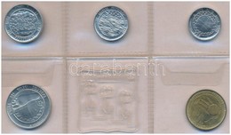 San Marino 1977. 1L - 20L (5xklf) Forgalmi Szett, Fólia Tokban T:1-
San Marino 1977. 1 Lira - 20 Lire (5xdiff), Coin Set - Non Classificati