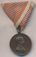 1914. 'Ferenc József Bronz Vitézségi Érem' Br Kitüntetés Mellszalagon. Szign.: Tautenhayn T:2
 Hungary 1914. 'Bronze Gal - Sonstige & Ohne Zuordnung