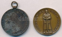 Maugsch Gyula (1882-1945) 1929. 'Pest-Pilis-Solt-Kiskun Vármegye' Ezüstözött Br Díjérem Mellszalag Nélkül (30mm) + Kalló - Ohne Zuordnung