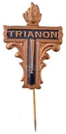 ~1930. 'Trianon' Festett Br Kit?z? (31x21mm) T:2 - Ohne Zuordnung
