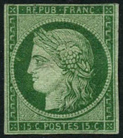 * N°2 15c Vert, Qualité Standard - B - Other & Unclassified