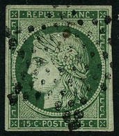 Oblit. N°2 15c Vert - TB - Other & Unclassified