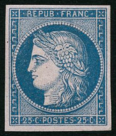 ** N°4d 25c Bleu, Réimp - TB - Autres & Non Classés