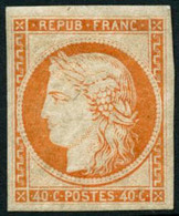 ** N°5g 40c Orange, Réimp  - TB - Other & Unclassified