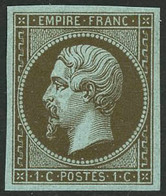 ** N°11c 1c Mordoré - TB - 1853-1860 Napoleone III