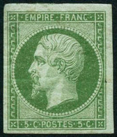 ** N°12 5c Vert - TB - 1853-1860 Napoléon III.