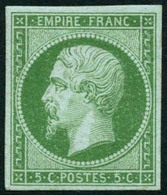 ** N°12 5c Vert - TB - 1853-1860 Napoléon III.