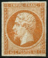 ** N°16 40c Orange - TB - 1853-1860 Napoleone III