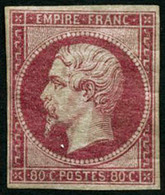 ** N°17B 80c Rose - TB - 1853-1860 Napoléon III.