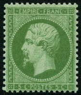 ** N°20 5c Vert - TB - 1862 Napoleone III