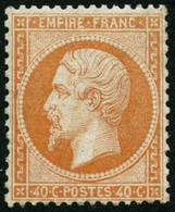 ** N°23 40c Orange, Pièce De Luxe - TB - 1862 Napoleone III