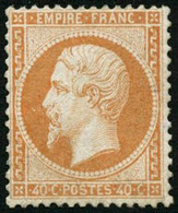 ** N°23 40c Orange - TB - 1862 Napoléon III