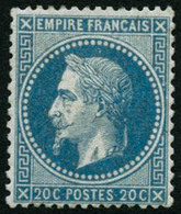 ** N°29A 20c Bleu, Type I - TB - 1863-1870 Napoléon III Lauré