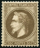 ** N°30 30c Brun - TB - 1863-1870 Napoleon III Gelauwerd