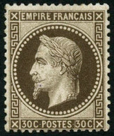 ** N°30 30c Brun - TB - 1863-1870 Napoléon III Lauré