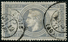 Oblit. N°33 5F Empire, Obl Càd - TB - 1863-1870 Napoleon III Gelauwerd